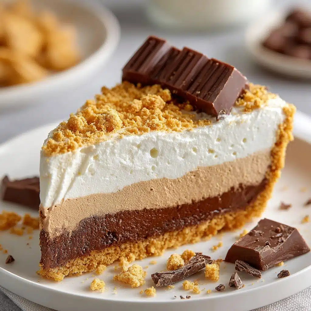 No-Bake S'Mores Pie Recipe - Recipe Image