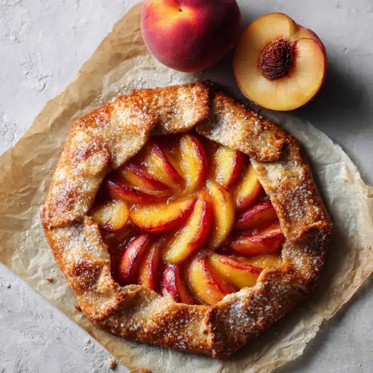 Peach Galette Recipe