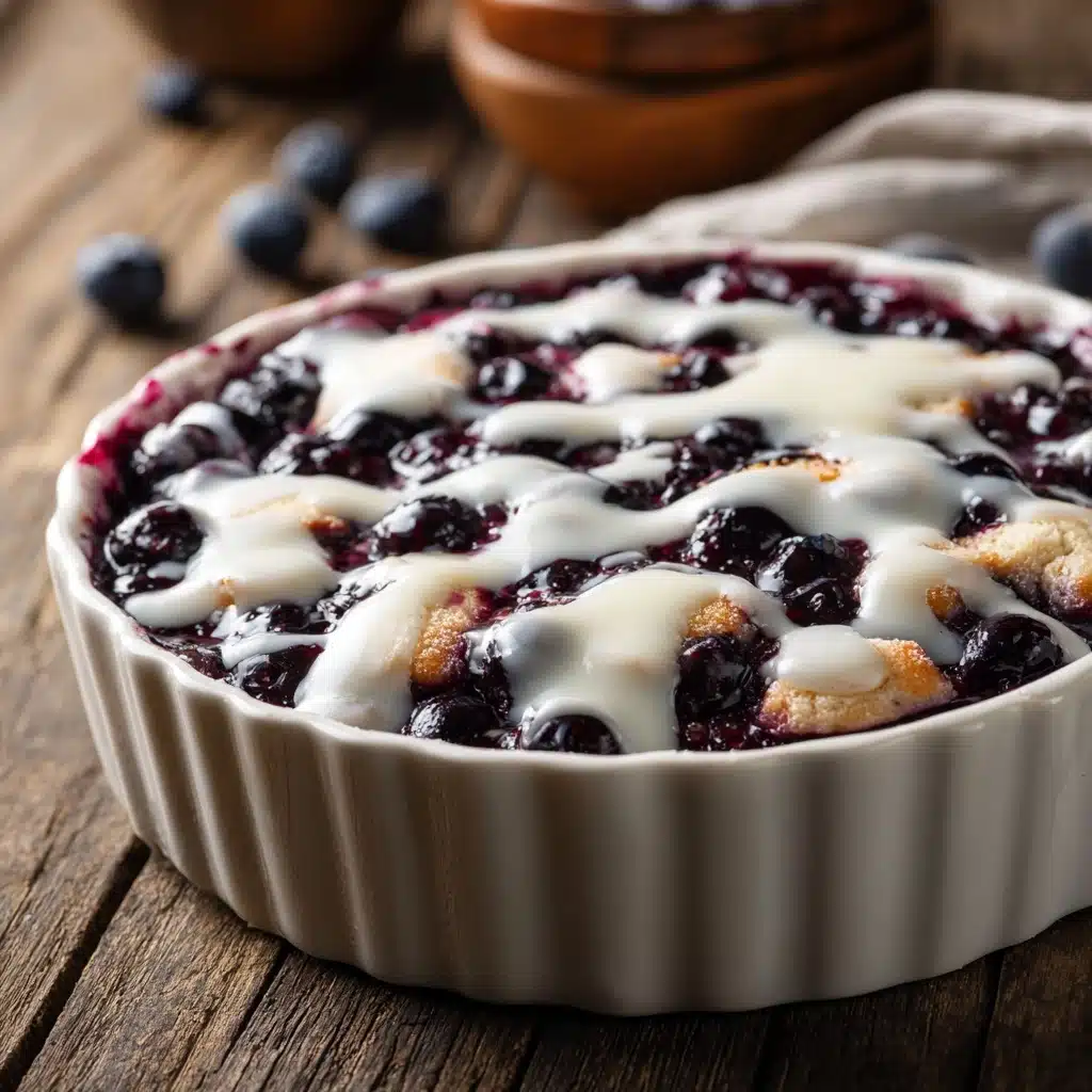 Blueberry Cinnamon Roll Bake Recipe