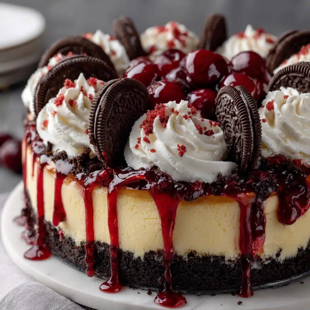 Red Velvet Oreo Cheesecake Recipe - Recipe Image