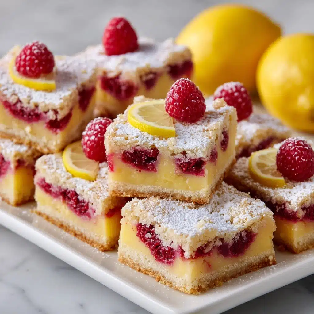 Raspberry Lemon Bars Recipe - Recipe Image
