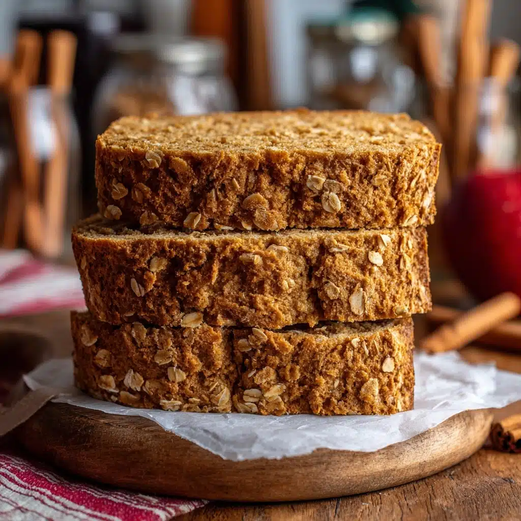 Healthy Flourless Fresh Apple Bread Recipe - Recipe Image
