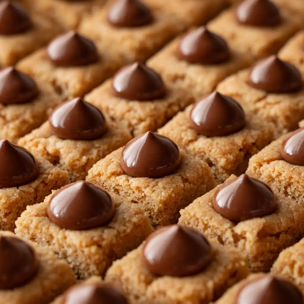 Peanut Butter Blossom Bars Recipe - Recipe Image