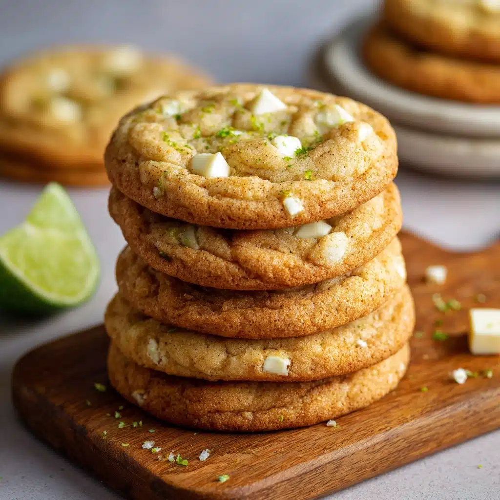 Key Lime Coconut White Chocolate Chip Cookies Recipe
