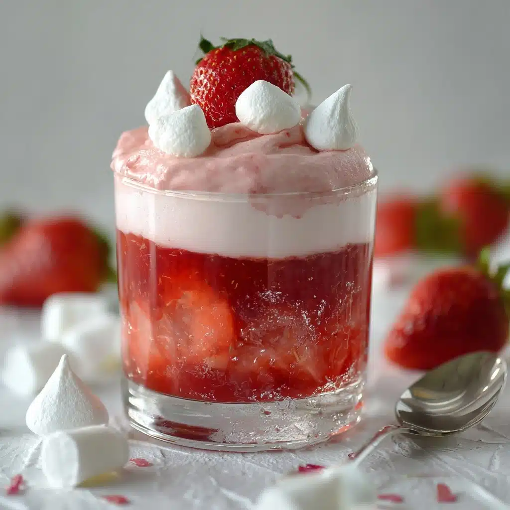 Easy Fresh Strawberry Mousse Recipe - Recipe Image