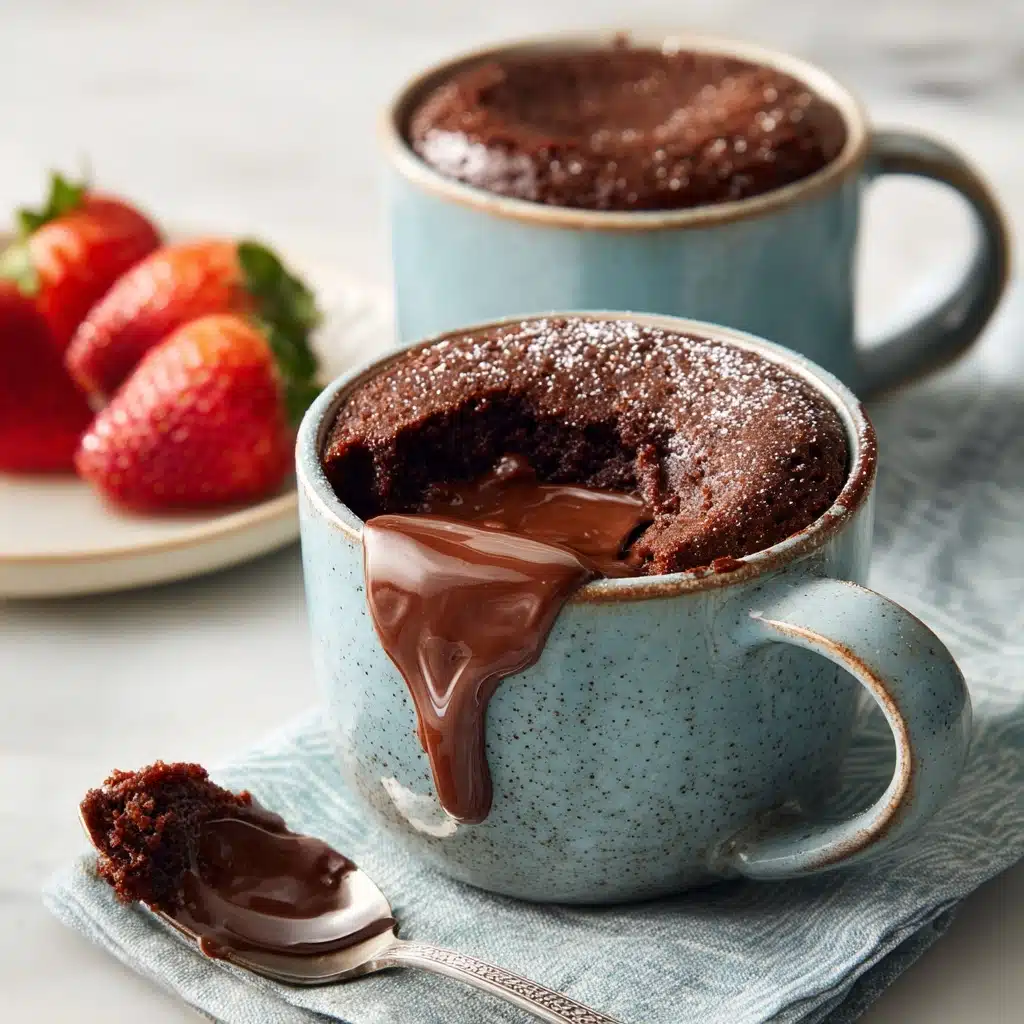 Nutella Mug Cake Recipe - Recipe Image