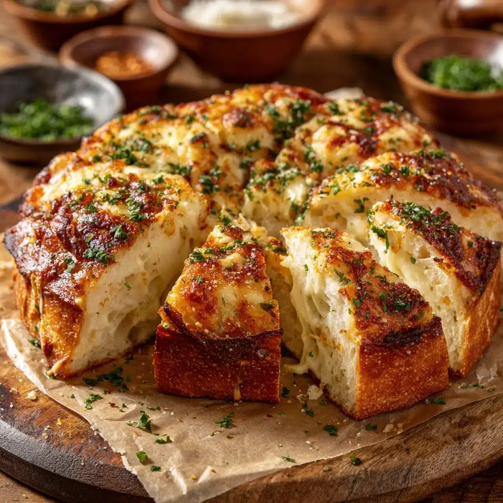 Garlic Parmesan Focaccia Bread – A Savory Homemade Favorite Recipe