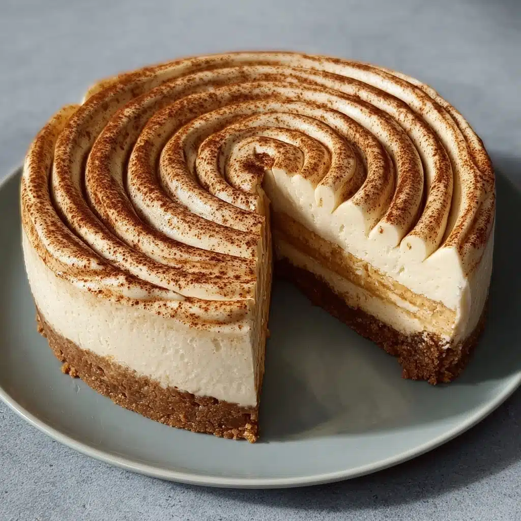 Cinnamon Roll Cheesecake Recipe - Recipe Image