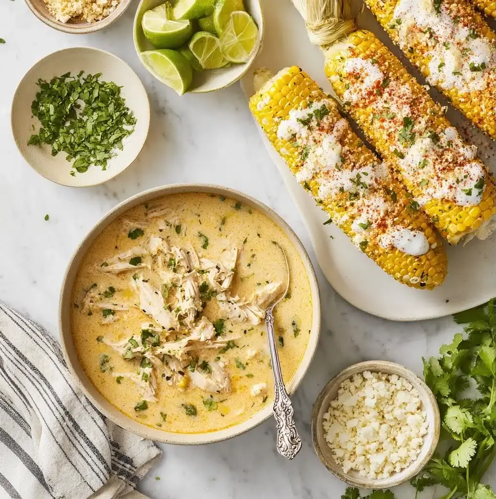 Mexican Street Corn Soup Recipe