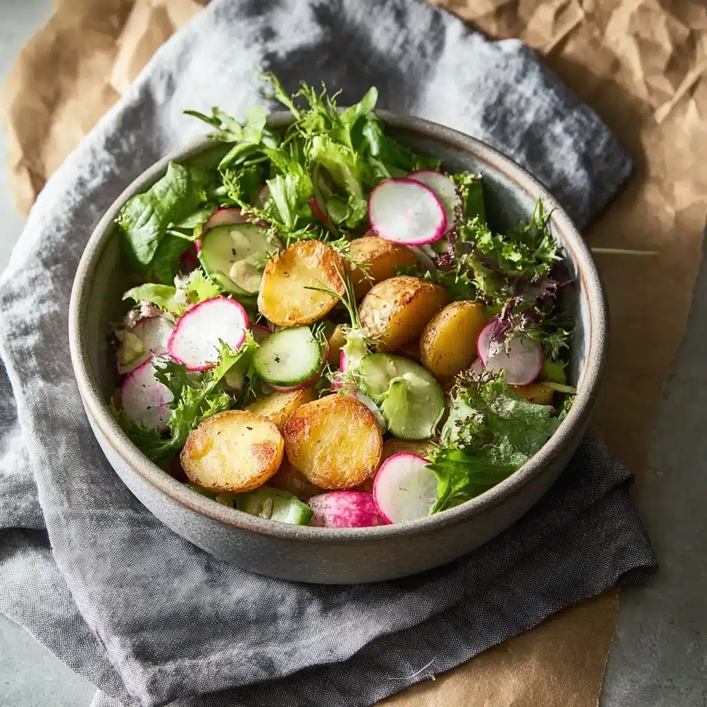Spring Potato Salad with Balsamic Vinaigrette Recipe