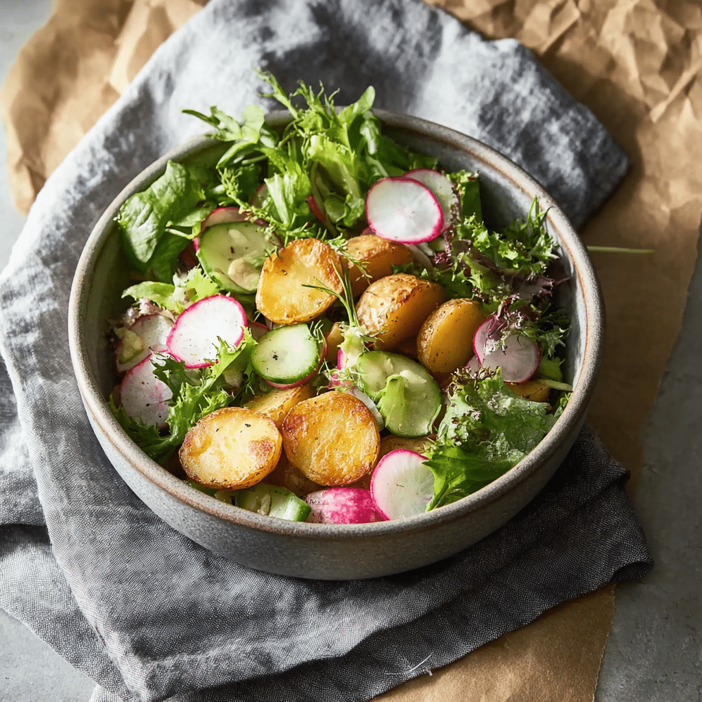 Spring Potato Salad with Balsamic Vinaigrette Recipe - Recipe Image
