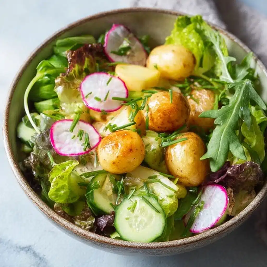 Spring Potato Salad with Balsamic Vinaigrette Recipe