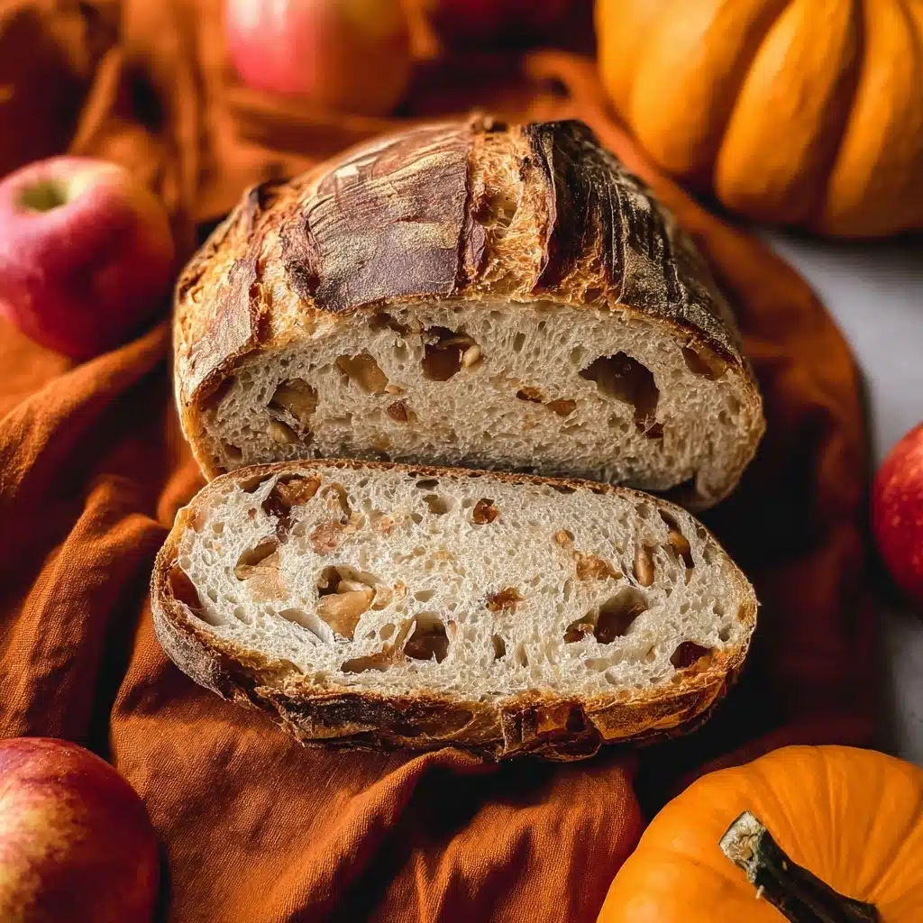 Sourdough Pumpkin Apple Bread with Cinnamon and Pecans Recipe - Recipe Image