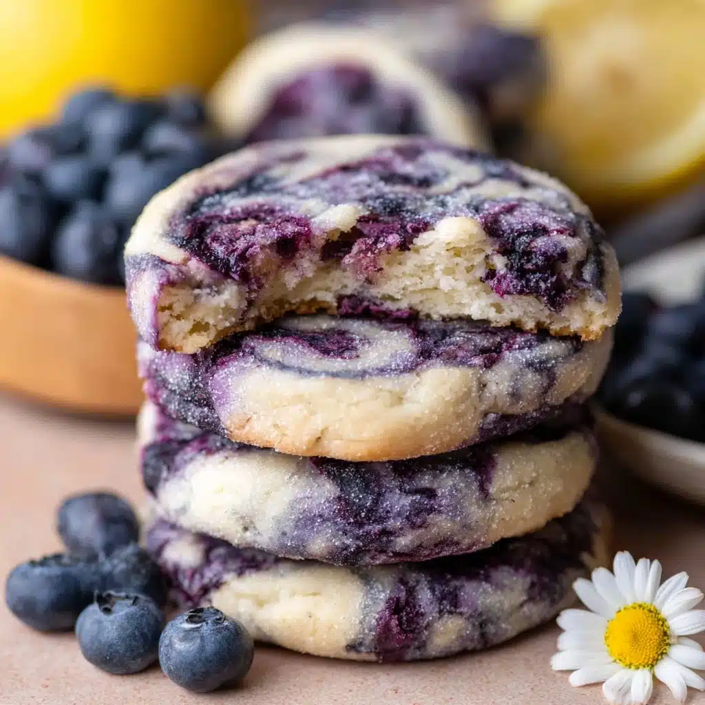 Lemon Blueberry Cheesecake Cookies Recipe