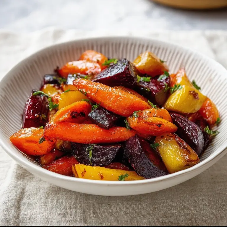 Honey Roasted Carrots and Beets Recipe