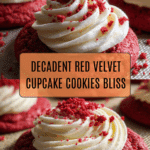 Crumbl red velvet cupcake cookies Recipe
