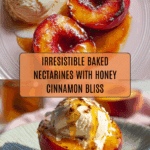 Baked Nectarines with Cinnamon Honey Sauce Recipe