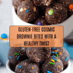 Cosmic Brownie Bites (Healthy & Gluten-Free) Recipe