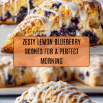 Delicious Lemon Blueberry Scones Recipe for Your Breakfast Recipe