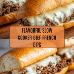 Slow Cooker Ground Beef French Dip Sandwiches Recipe