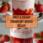 Easy Fresh Strawberry Mousse Recipe