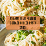 High Protein Cottage Cheese Pasta Sauce Recipe