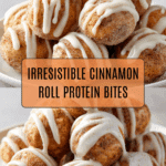 Cinnamon Roll Protein Bites Recipe