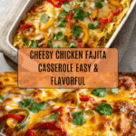 Chicken Fajita Casserole Recipe