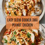 slow cooker peanut chicken recipe