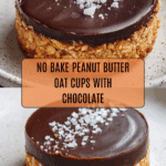 Easy No Bake Peanut Butter Oat Cups Recipe
