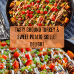 Ground Turkey and Sweet Potato Skillet Recipe