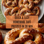 Easy 30 Minute Homemade Soft Pretzels Recipe