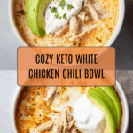 Keto White Chicken Chili Recipe
