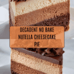 No Bake Nutella Cheesecake Pie Recipe