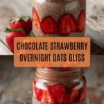 Decadent Chocolate Strawberry Overnight Oats Recipe