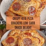 Keto Pizza Crackers Recipe