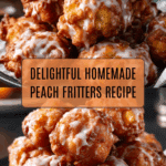 Homemade Fresh Peach Fritters (Simple and Delicious) Recipe