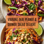 Crunchy Thai Peanut & Quinoa Salad Recipe