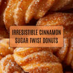 Cinnamon Sugar Twist Donuts Recipe