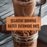 Brownie Batter Overnight Oats Recipe