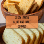 Lemon Slice-and-Bake Cookies Recipe