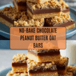 No-Bake Chocolate Oat Bars Recipe