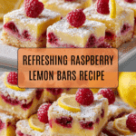 Raspberry Lemon Bars Recipe