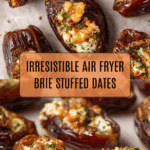 Air Fryer Brie Stuffed Dates Recipe