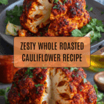 Whole Roasted Cauliflower Recipe