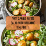 Spring Potato Salad with Balsamic Vinaigrette Recipe