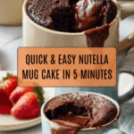 Nutella Mug Cake Recipe