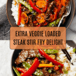 Extra Veggie Steak Stir Fry Recipe