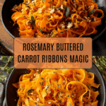 Carrot Ribbons in Rosemary Butter Sauce Recipe