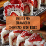 How to Make Strawberry Shortcake Sushi – A Fun Dessert Roll Recipe